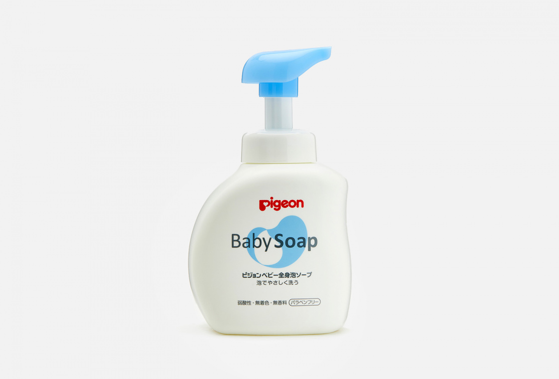 Мыло-пенка детское Pigeon Baby Soap