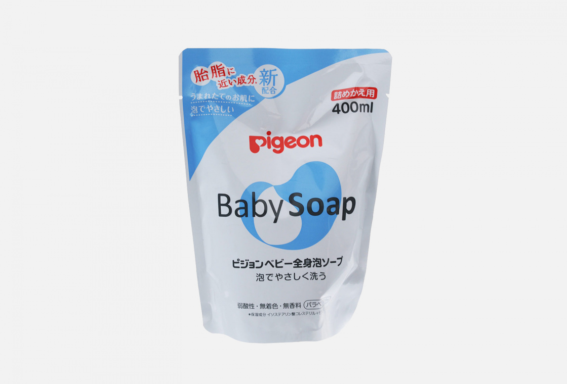 Мыло-пенка сменный блок Pigeon Baby soap