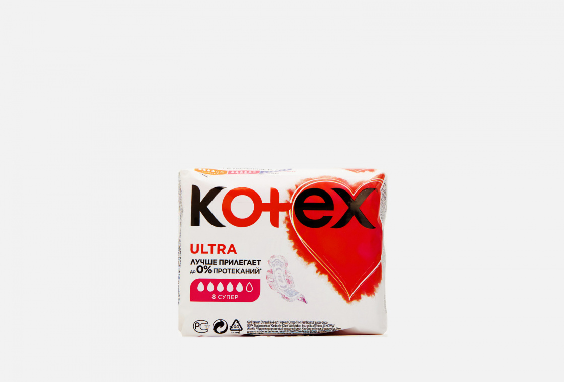 Прокладки 8шт. Kotex Ultra Super