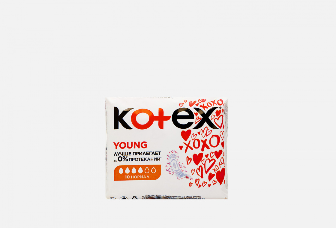 Прокладки 10шт. Kotex Ultra Young
