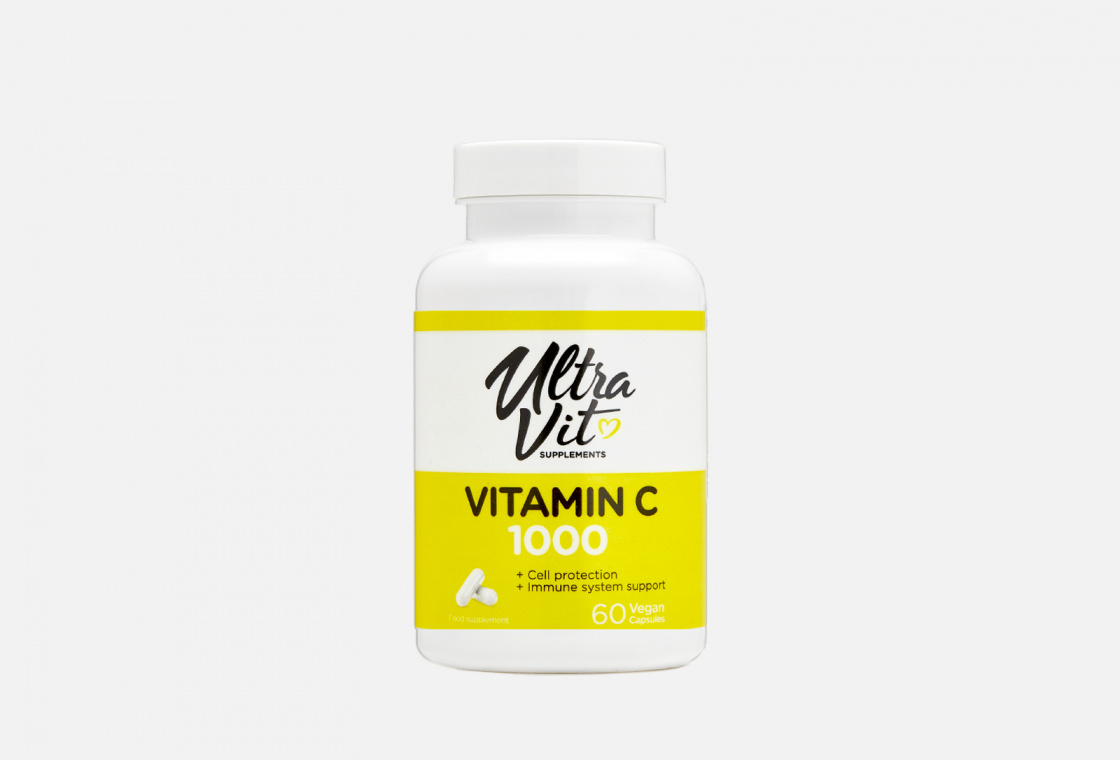 Витамин С в капсулах UltraVit Vitamin C