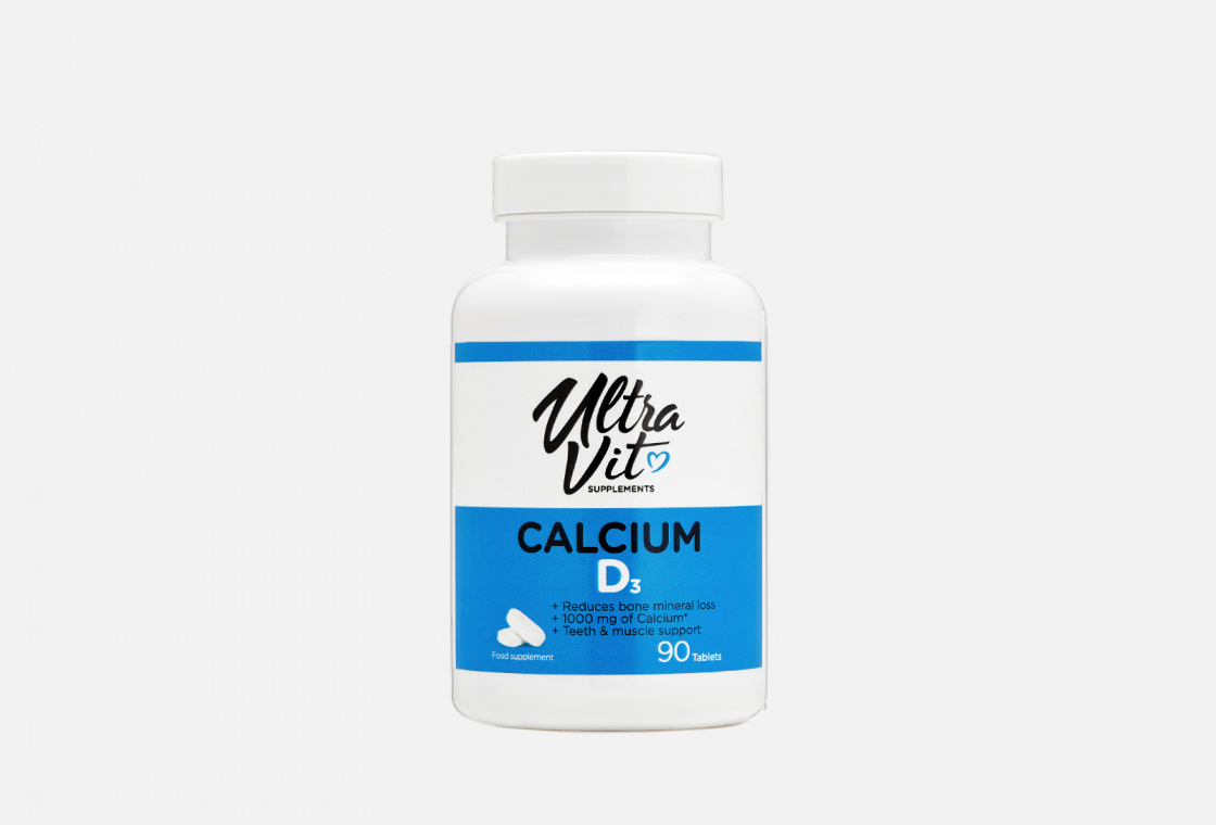 Кальций и витамин D3 в таблетках UltraVit Calcium D3