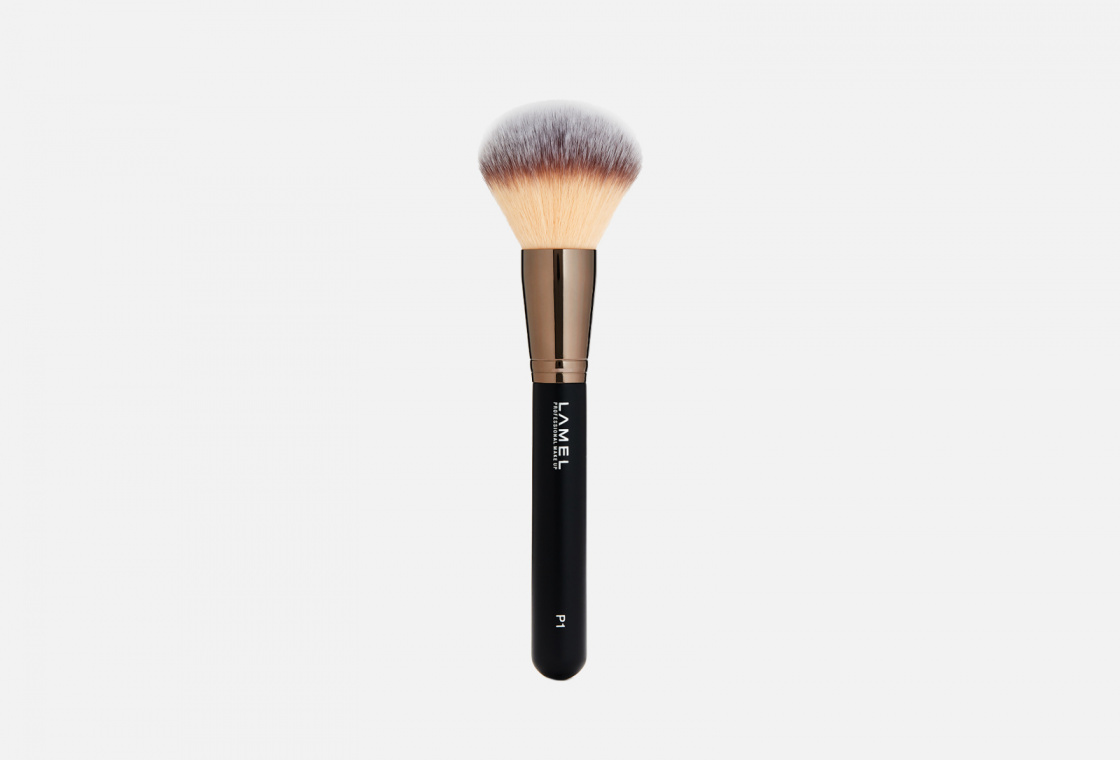 Кисть для румян. Кисть для румян Lamel. Cheek Brush 06 кисть для румян. Lamel, кисть для пудры. Круглая кисть для пудры.