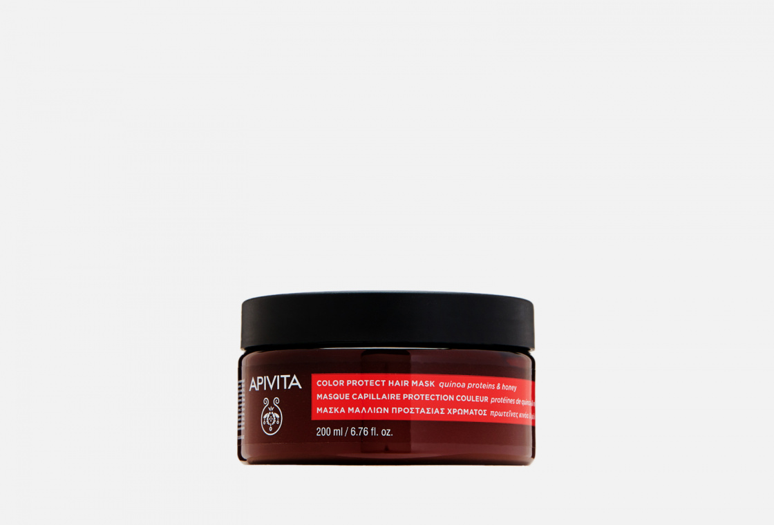 Маска для окрашенных волос  APIVITA quinoa proteins & honey