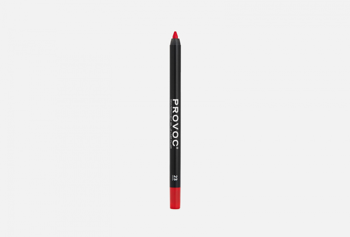 Гелевый водостойкий  карандаш для губ  Provoc Semi-Permanent Gel Lip Liner Filler