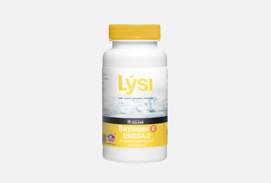 Комплекс Lysi Omega-3 с витамином Е