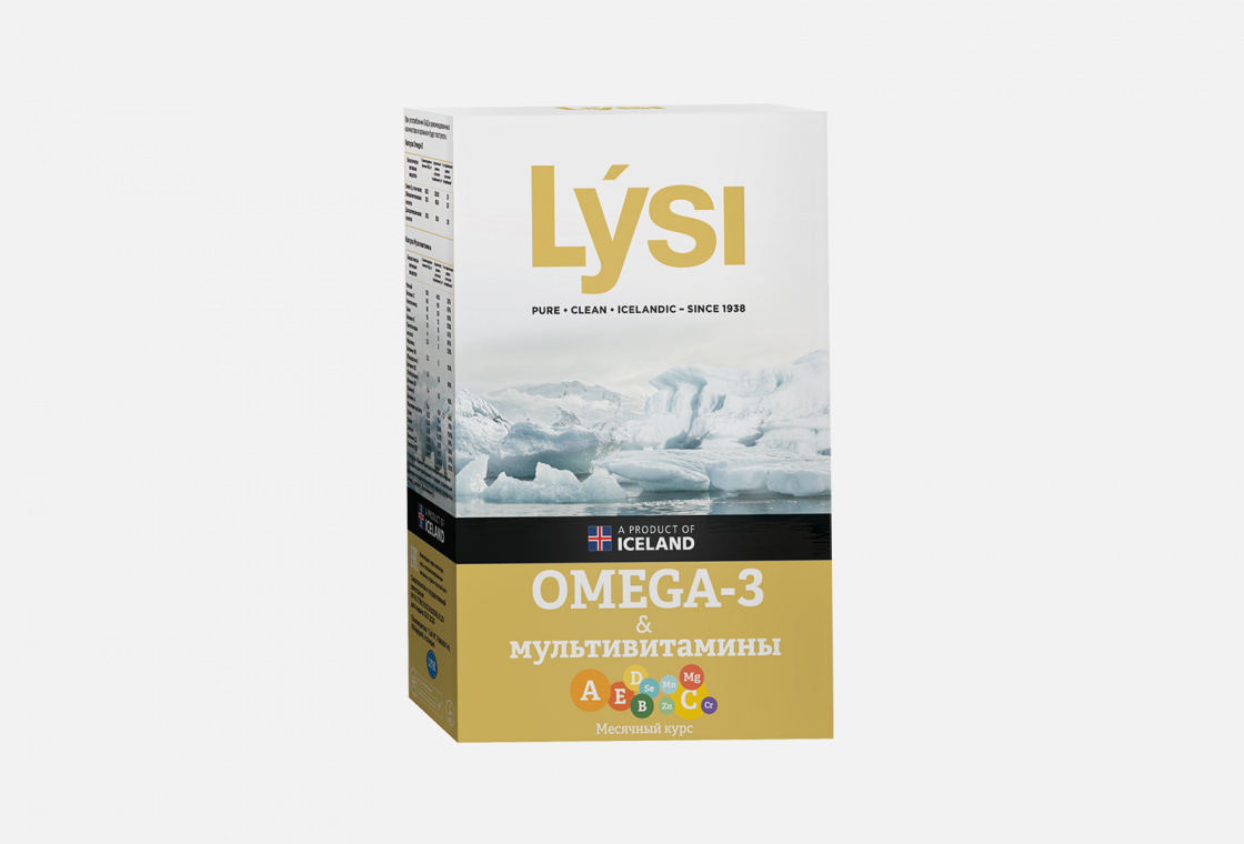Комплекс Lysi Оmega-3 & мультивитмины