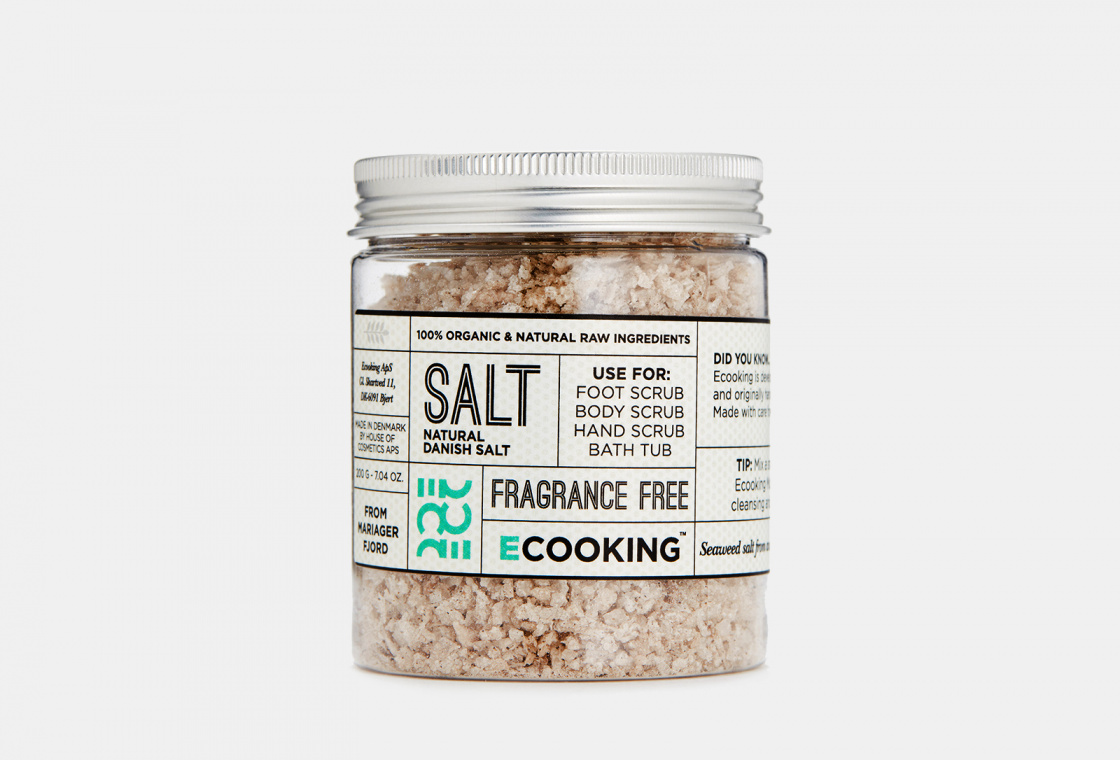 Морская соль для ванн  Ecooking Salt