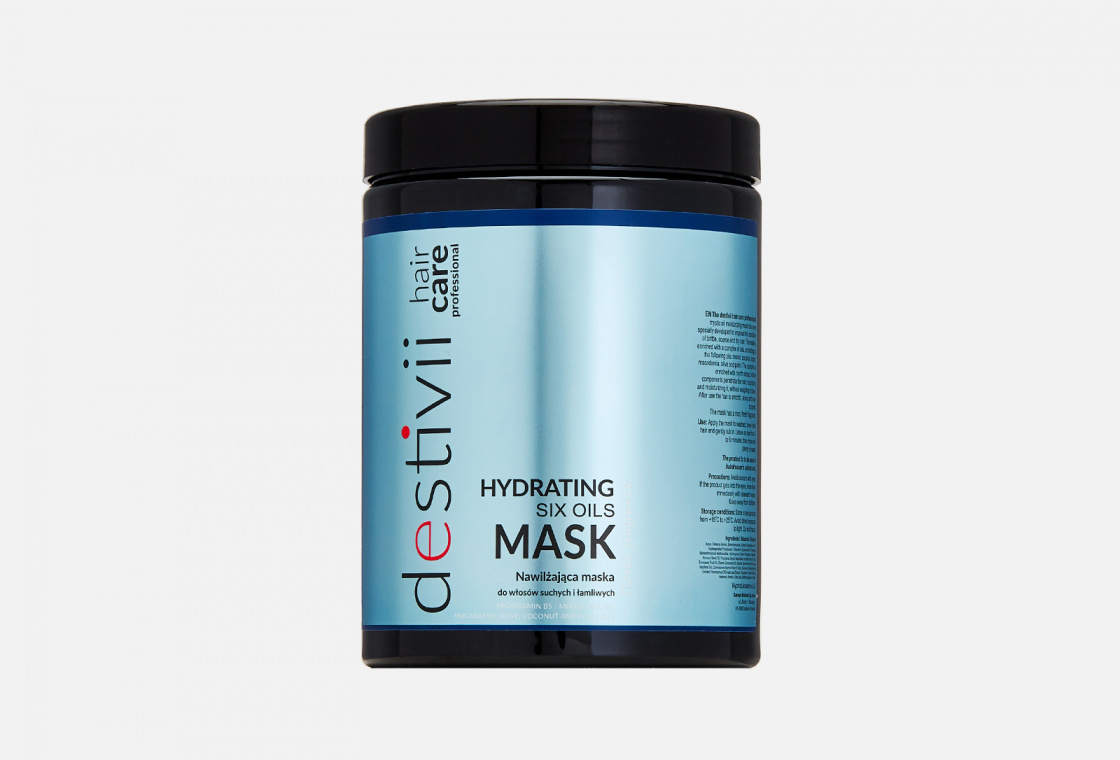 Увлажняющая маска для волос Vellie Hydrating Hair Mask DESTIVII