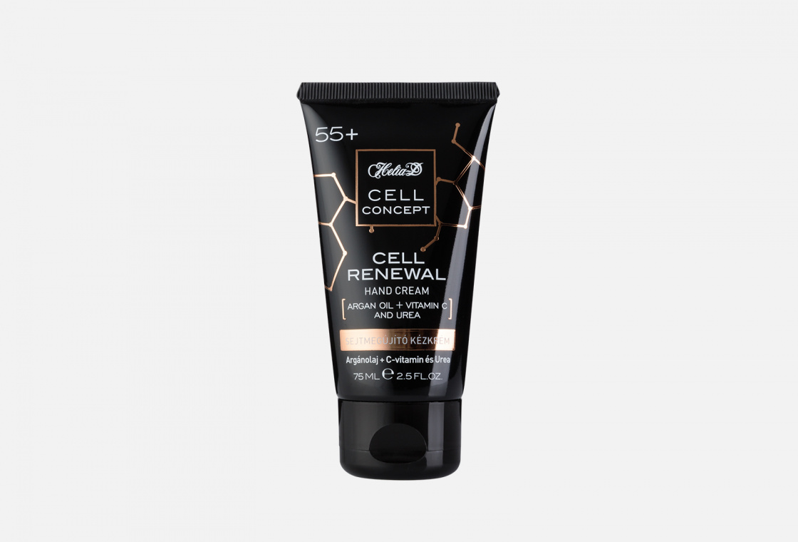 крем для рук против морщин 55 +  Helia-D Cell Concept Cell Renewal Hand Cream 55+