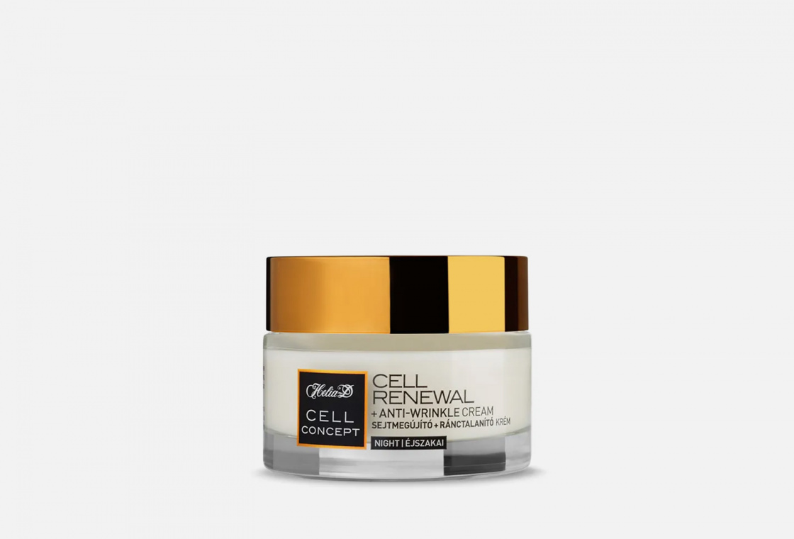 крем антивозрастной ночной, 55+ Helia-D Cell Concept Cell Renewal + Anti-Wrinkle Night Cream