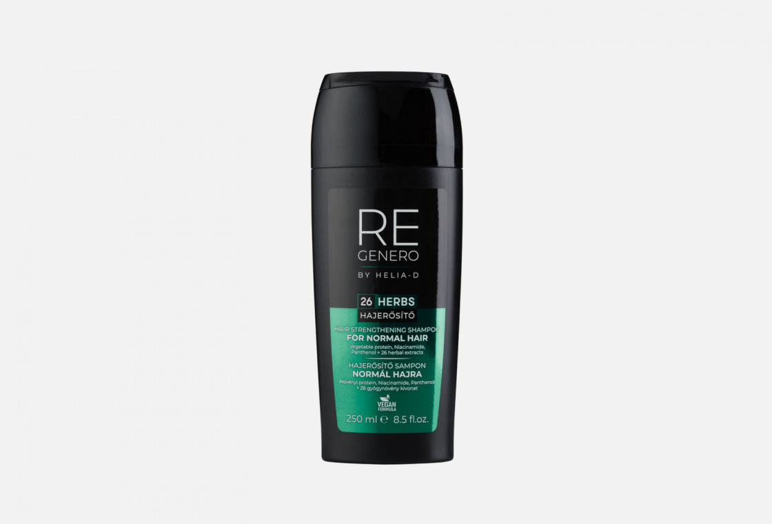 укрепляющий шампунь для нормальных волос  Helia-D Regenero Hair Strenghtening Shampoo For Normal Hair