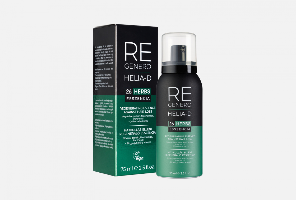 Эссенция для роста волос регенерирующая Helia-D Regenero Regenerating Essence Against Hair Loss
