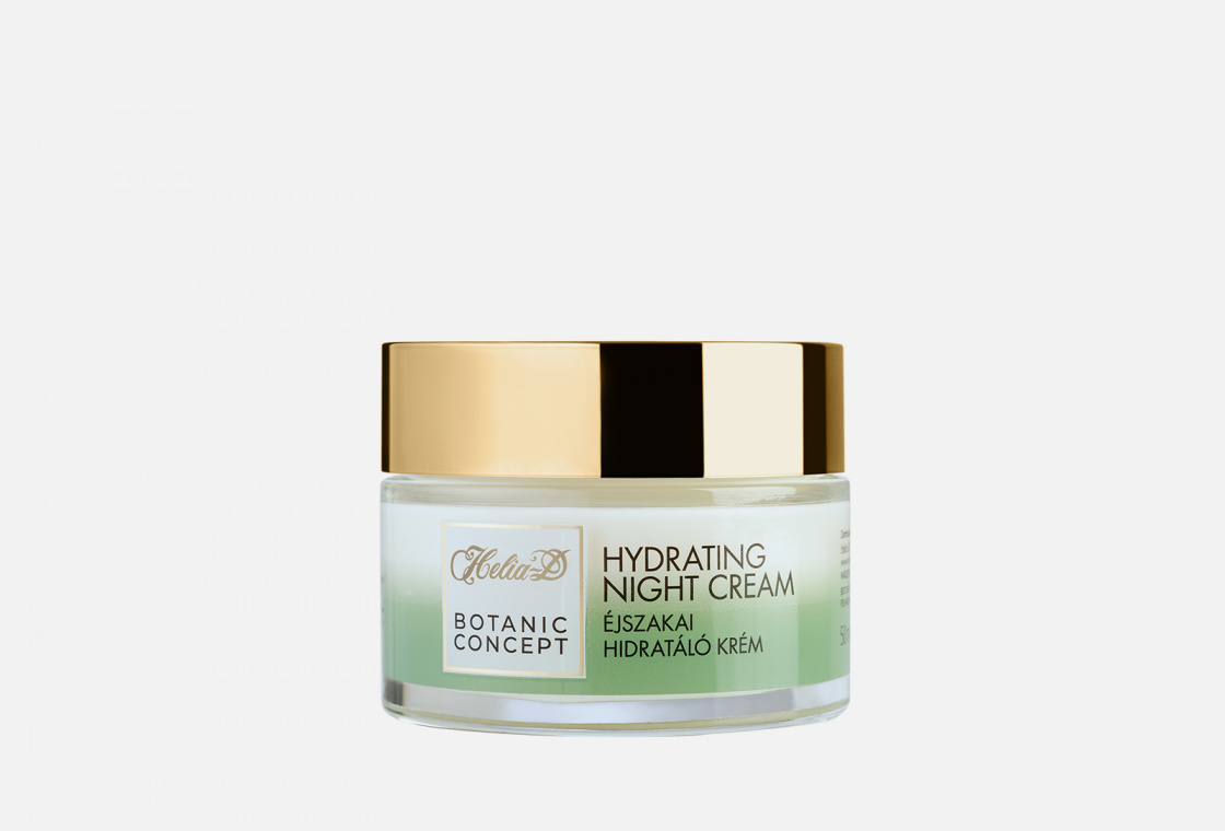 Увлажняющий ночной крем для лица Helia-D Botanic Concept Hydrating Night Cream With Tokaji Wine Extract