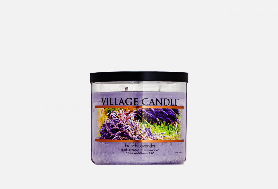 Ароматическая свеча, средняя Village Candle French Lavender