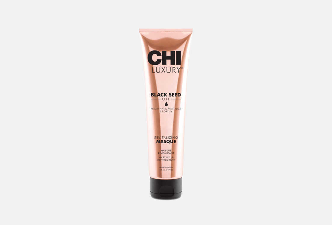 Маска для волос с маслом семян черного тмина  CHI Luxury Black Seed Oil Revitalizing Masque