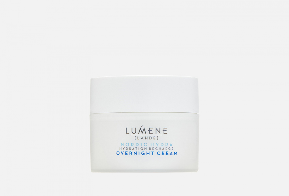 Крем для лица ночной LUMENE Nordic Hydra [Lahde] hydration recharge overnight cream