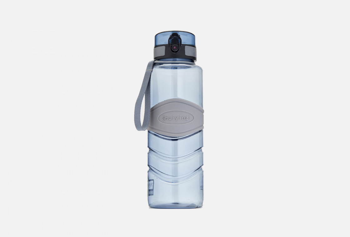 Бутылка для воды  БТМ с резиновой вставкой на браслете