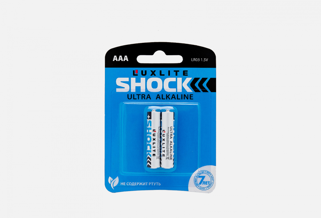 Батарейки Luxlite Shock ААА