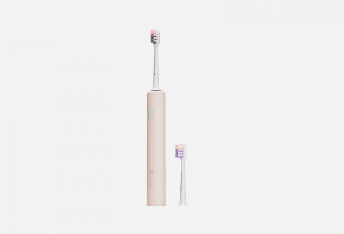 Звуковая электрическая зубная щетка, розовая DR.BEI Sonic Electric Toothbrush C1 pink