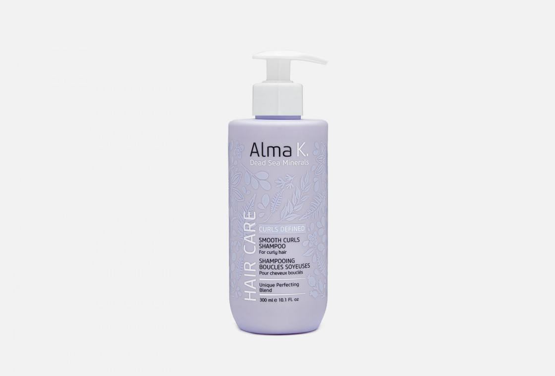Смягчающий шампунь для вьющихся волос  Alma K. SMOOTH CURLS SHAMPOO