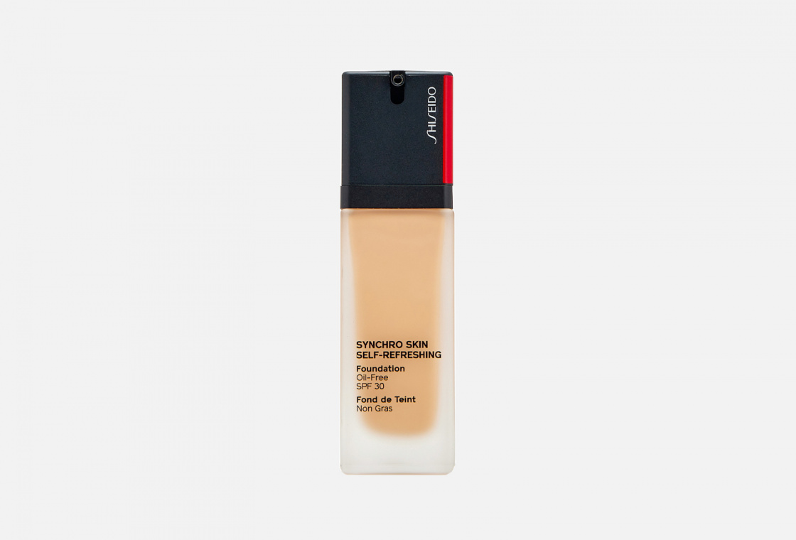 Устойчивое тональное средство для свежего совершенного тона Shiseido synchro skin self-refreshing foundation