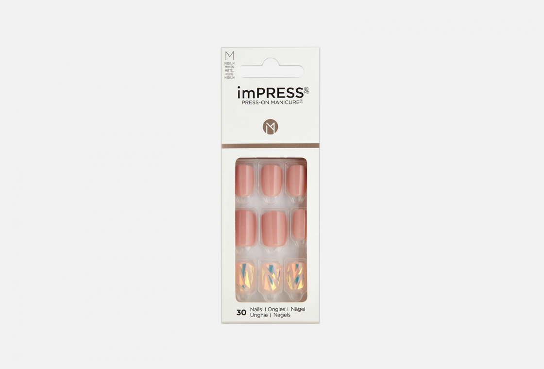 Накладные ногти  Impress Manicure Accent Through the Looking Glass