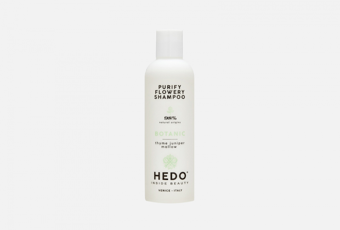 Шампунь для волос против перхоти Hedo Flowers Botanical Purify Shampoo