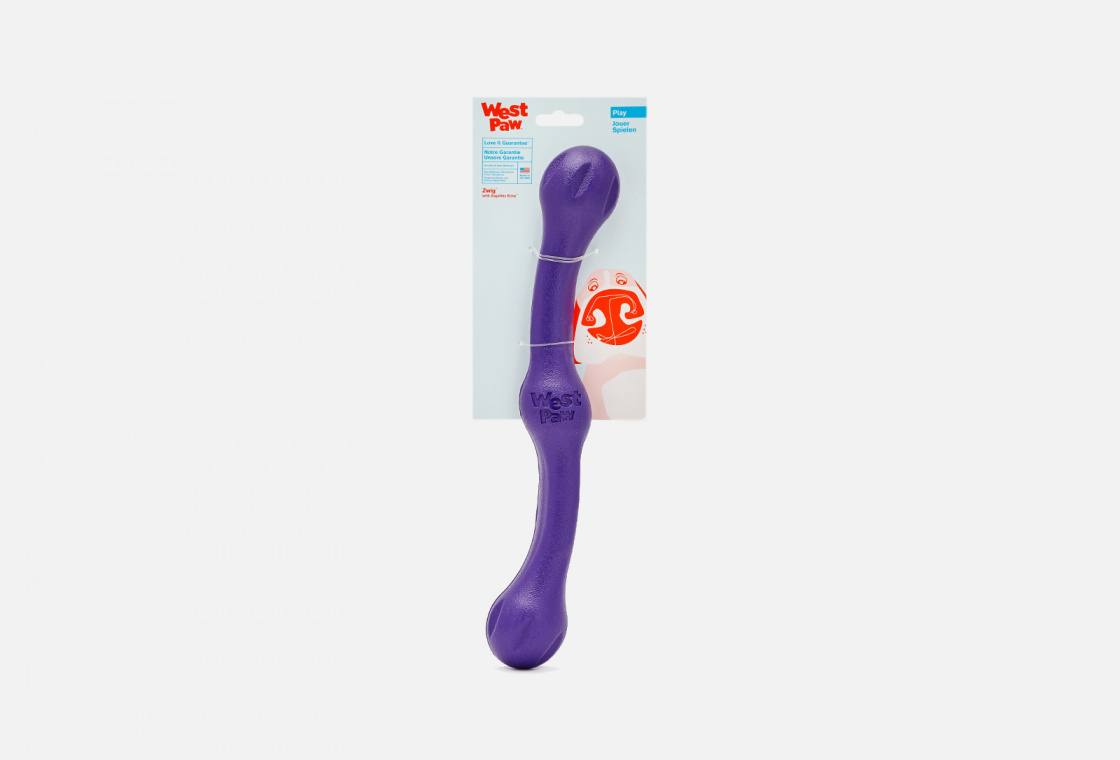Игрушка для собак, фиолетовая Zogoflex Zwig large 35 cm
