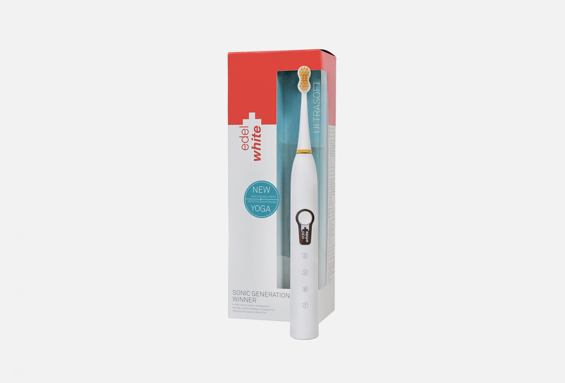 электрическая звуковая зубная щетка edel+white Sonic Generation 8 Winner electric toothbrush