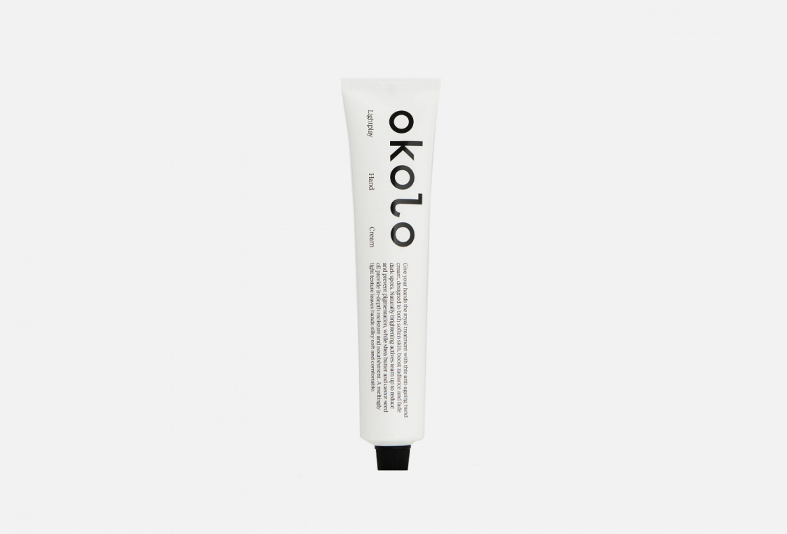 Питательный антивозрастной крем для рук OKOLO Lightplay Hand Cream