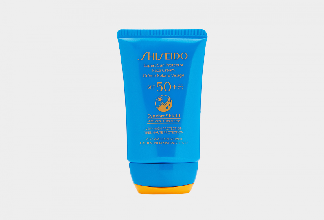 Солнцезащитный крем для лица SPF50+ Shiseido EXPERT SUN PROTECTION CREAM