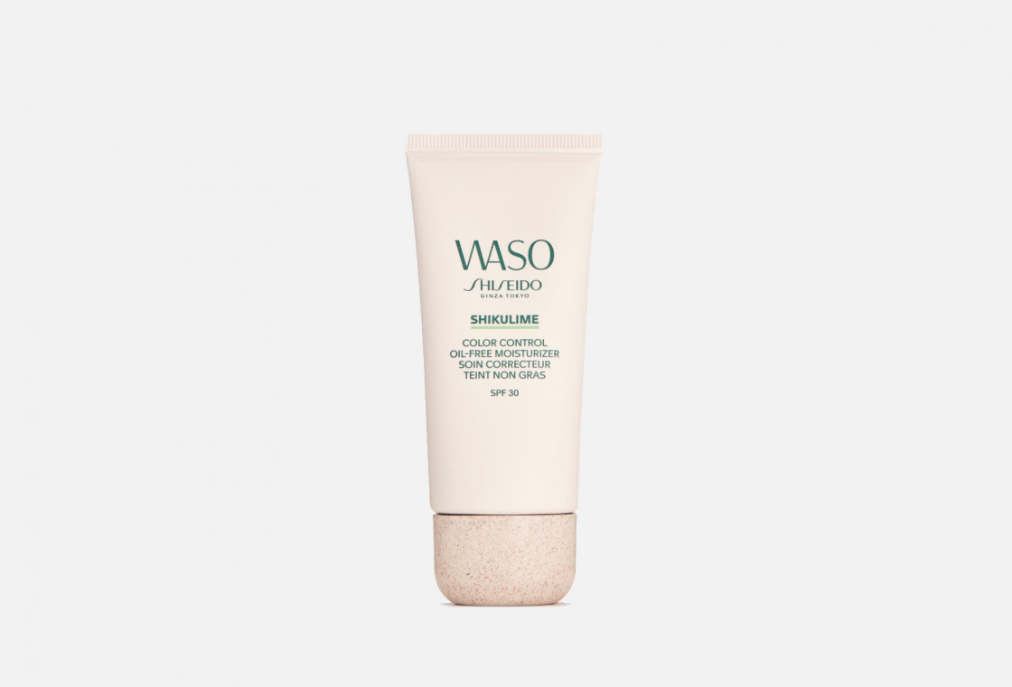Увлажняющий крем, выравнивающий тон кожи Shiseido WASO SHIKULIME COLOR CONTROL OIL-FREE MOISTURIZER