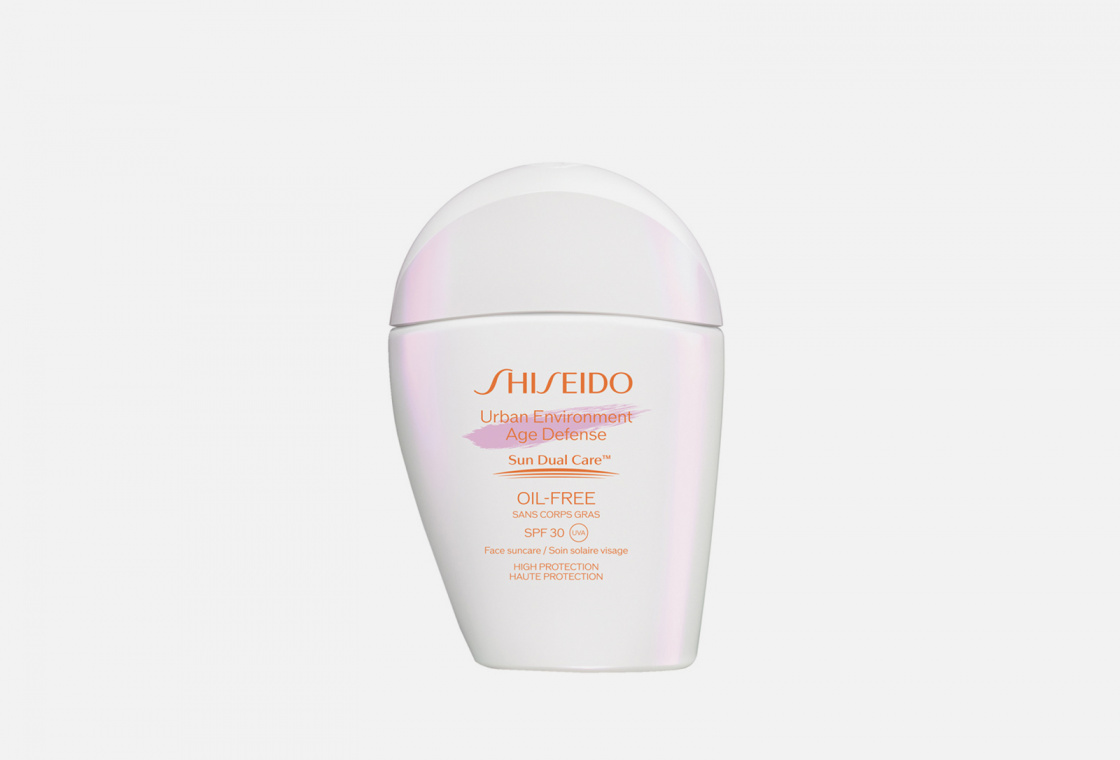 Солнцезащитная эмульсия для городской среды SPF30 Shiseido URBAN ENVIRONMENT OIL-FREE SUNCARE EMULSION