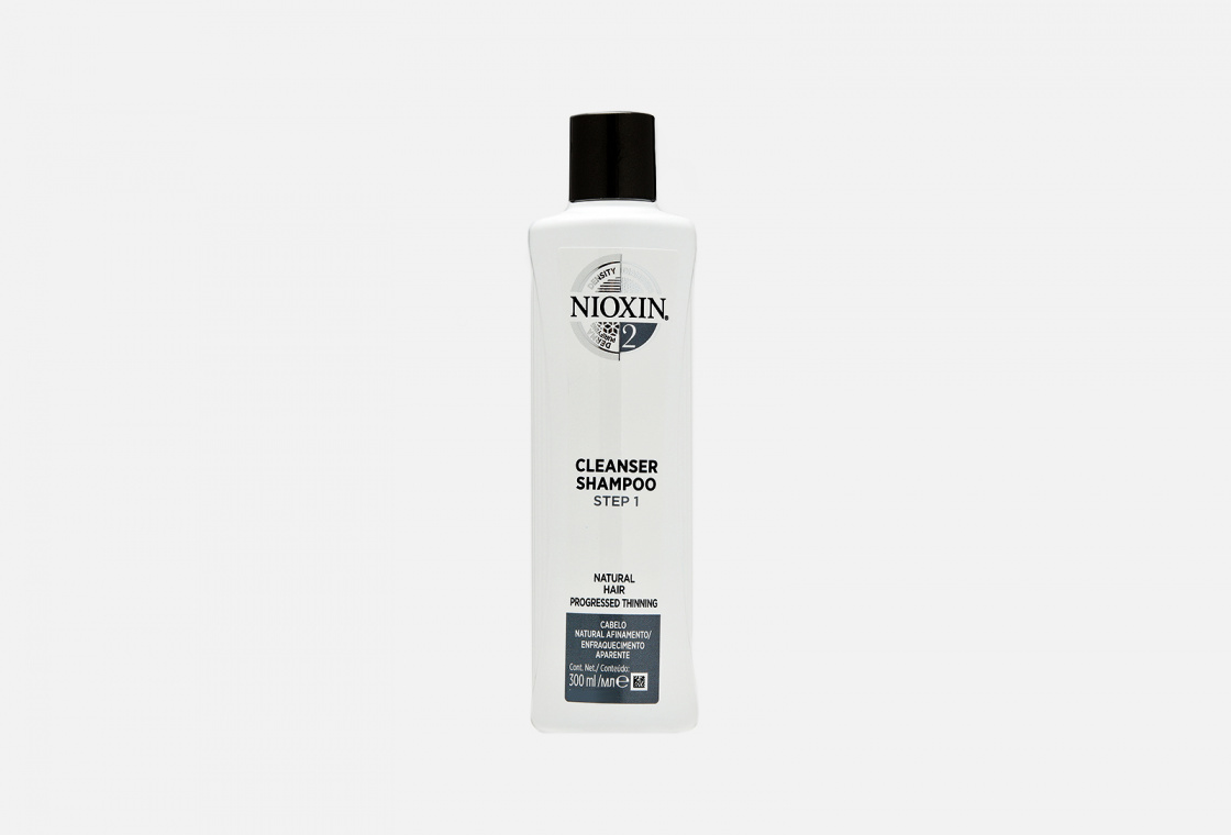 Очищающий шампунь для волос Nioxin Cleanser Shampoo Step 1 System 2