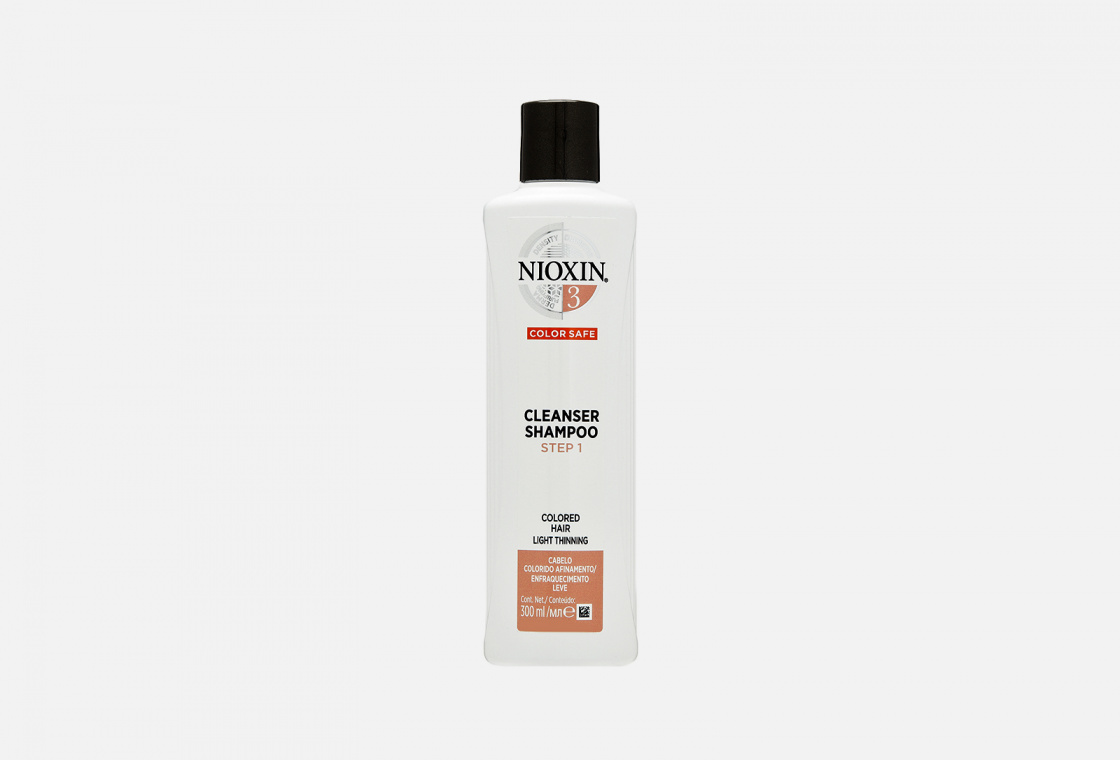 Очищающий шампунь для волос  Nioxin Cleanser Shampoo Step 1 System 3