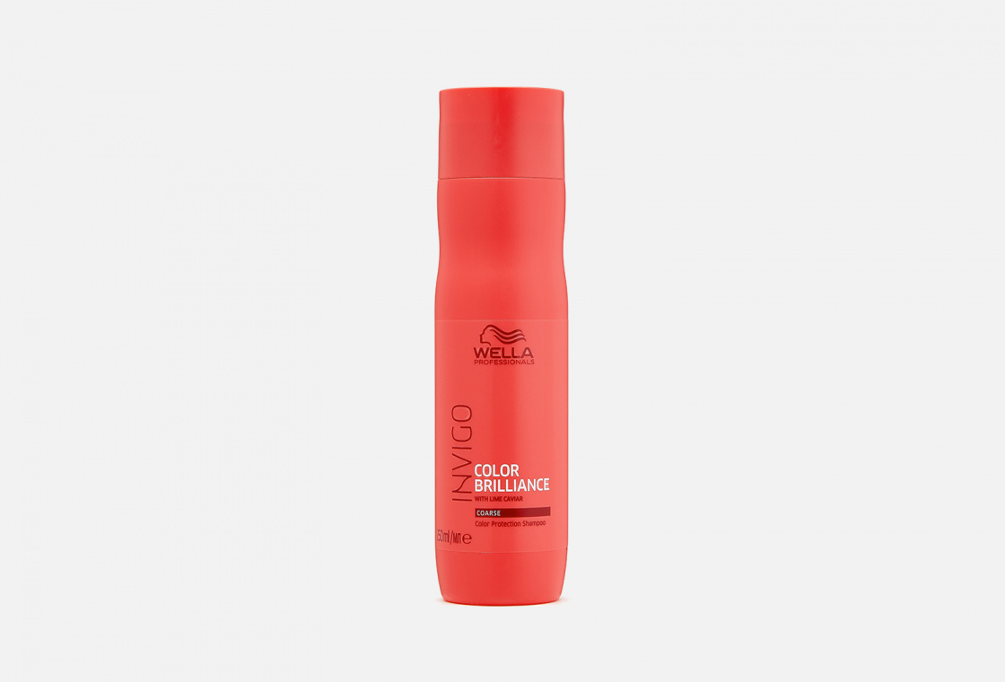 Шампунь для окрашенных жестких волос Wella Professionals Invigo Color Brilliance Color Protection Shampoo