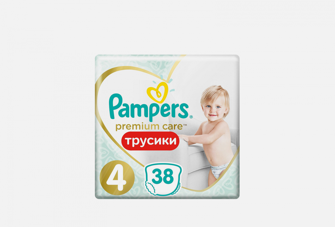Подгузники-трусики для мальчиков и девочек Pampers Maxi Premium Care Pants (9-15 кг)