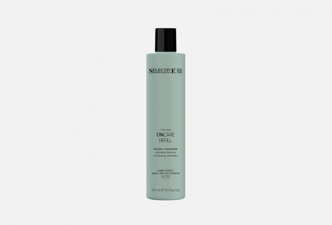 Шампунь-филлер для волос Selective Professional Shampoo densificante e volumizzante