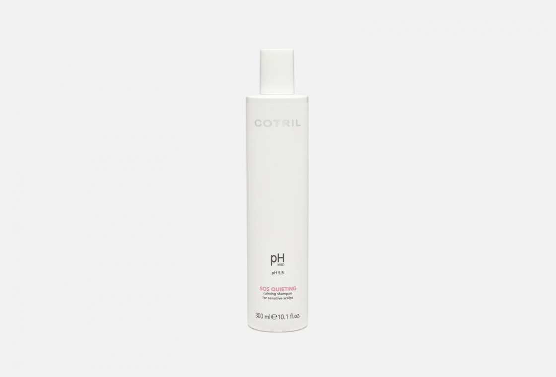 Успокаивающий шампунь для чувствительной кожи головы COTRIL pH MED Sos Queting Shampoo