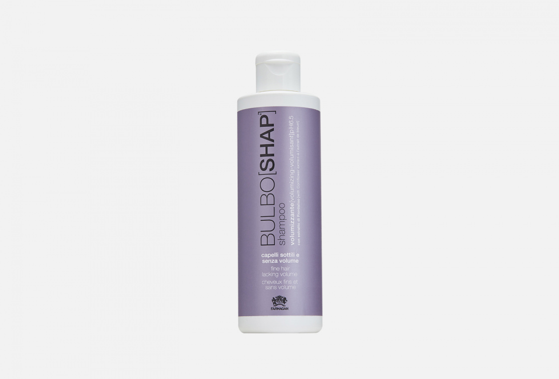 Шампунь для увеличения объема тонких волос Farmagan BULBOSHAP shampoo