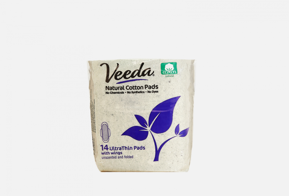 Дневные прокладки с натуральным хлопком Veeda Day Pads