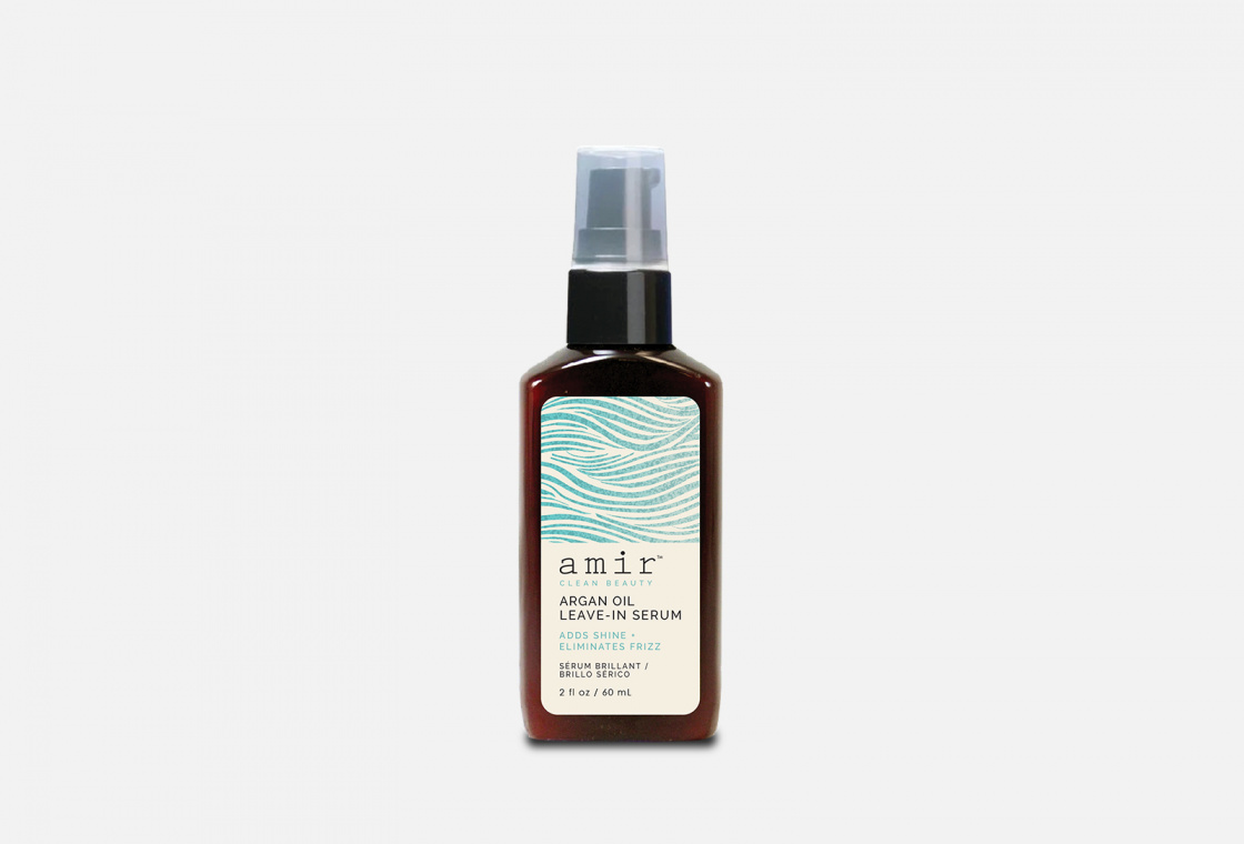 Несмываемая разглаживающая сыворотка для волос Amir Clean Beauty ARGAN OILLEAVE-IN SERUM