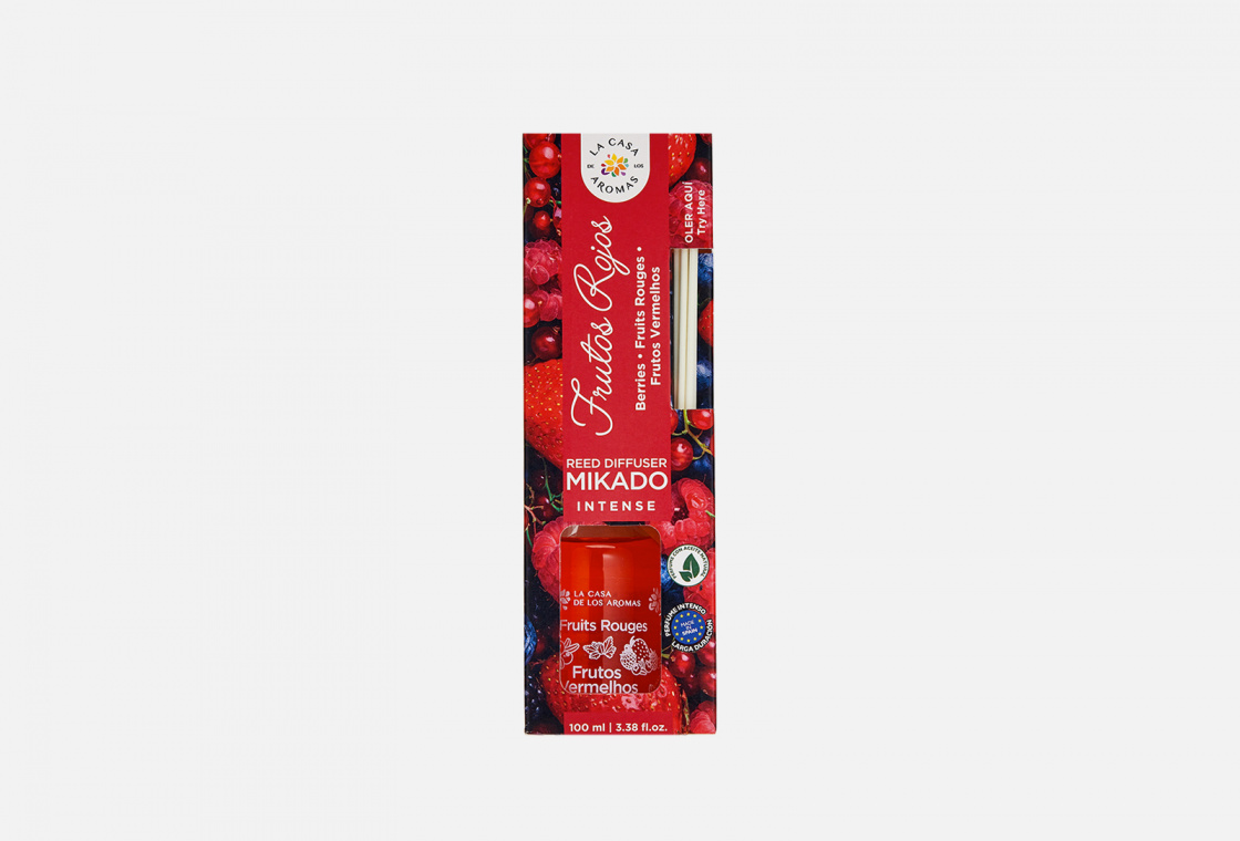 Ароматизатор воздуха с палочками, Красные фрукты Lа Casa de los Aromas MIKADO INTENSE RED FRUITS