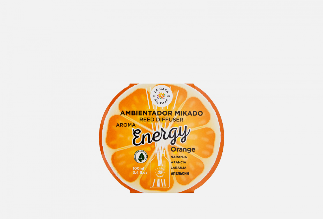 Ароматизатор воздуха с палочками, Апельсин Lа Casa de los Aromas MIKADO Energy