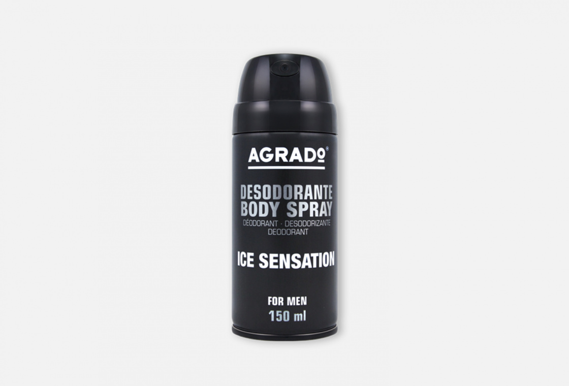 Дезодорант-спрей AGRADO  ICE SENSATION