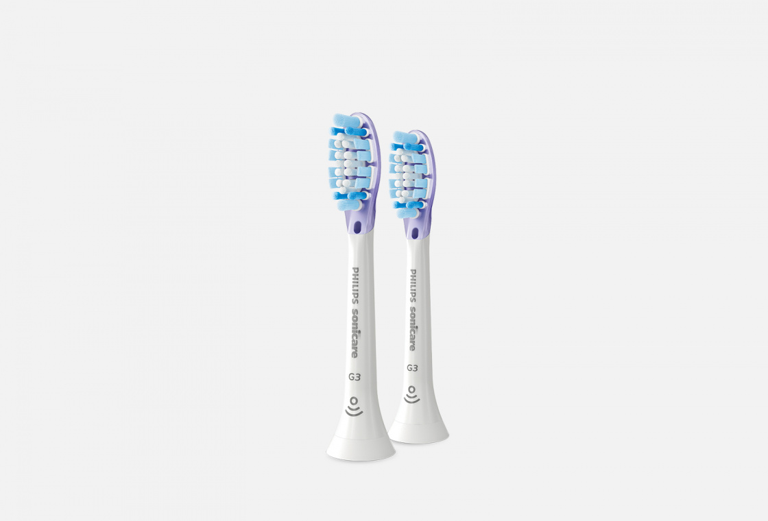 Сменная насадка для зубной щётки Philips HX9052/17 REPL BH 2PK G3 PREM GUM WHT RT