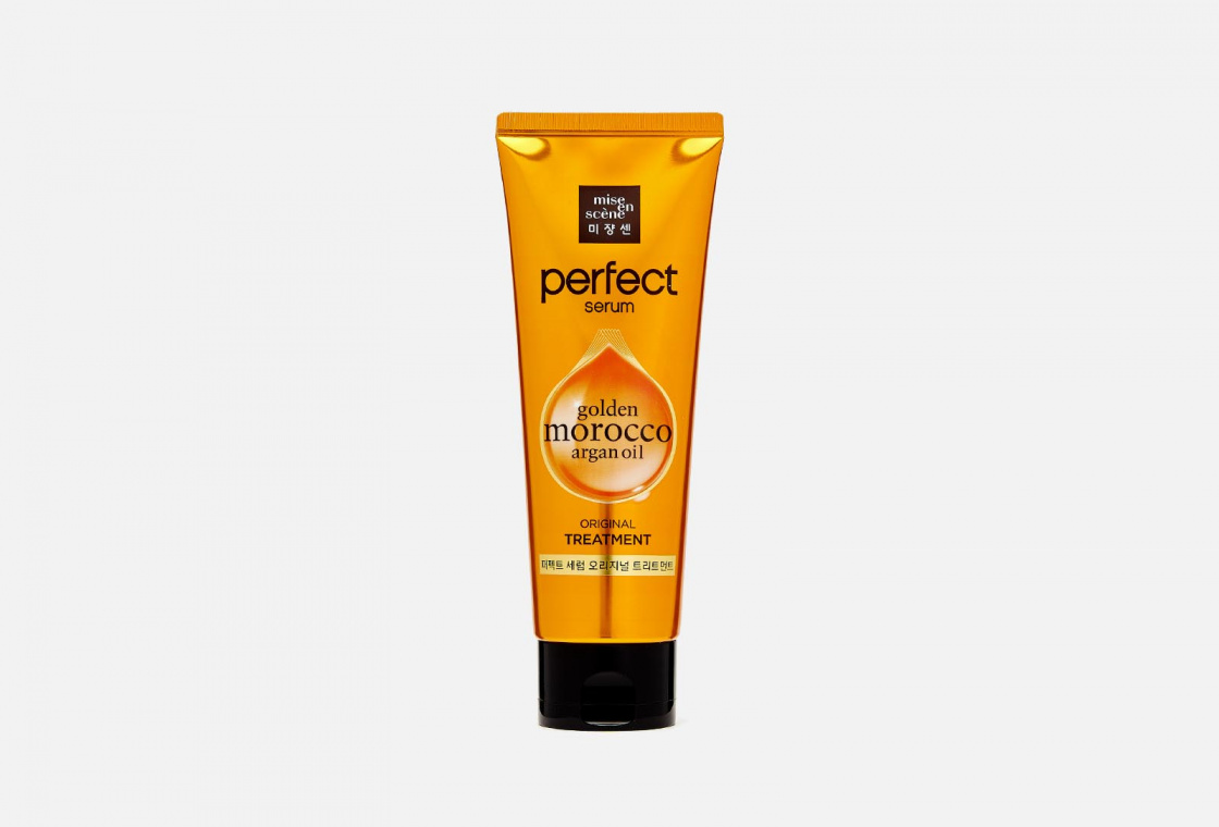 Маска для поврежденных волос Mise En Scene Perfect Serum Treatment Pack Golden Morocco Argan Oil