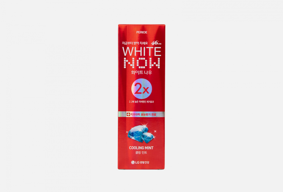 Отбеливающая зубная паста PERIOE White Now Cooling Mint