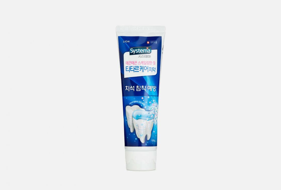 Зубная паста против образования зубного камня CJ LION Systema tartar control